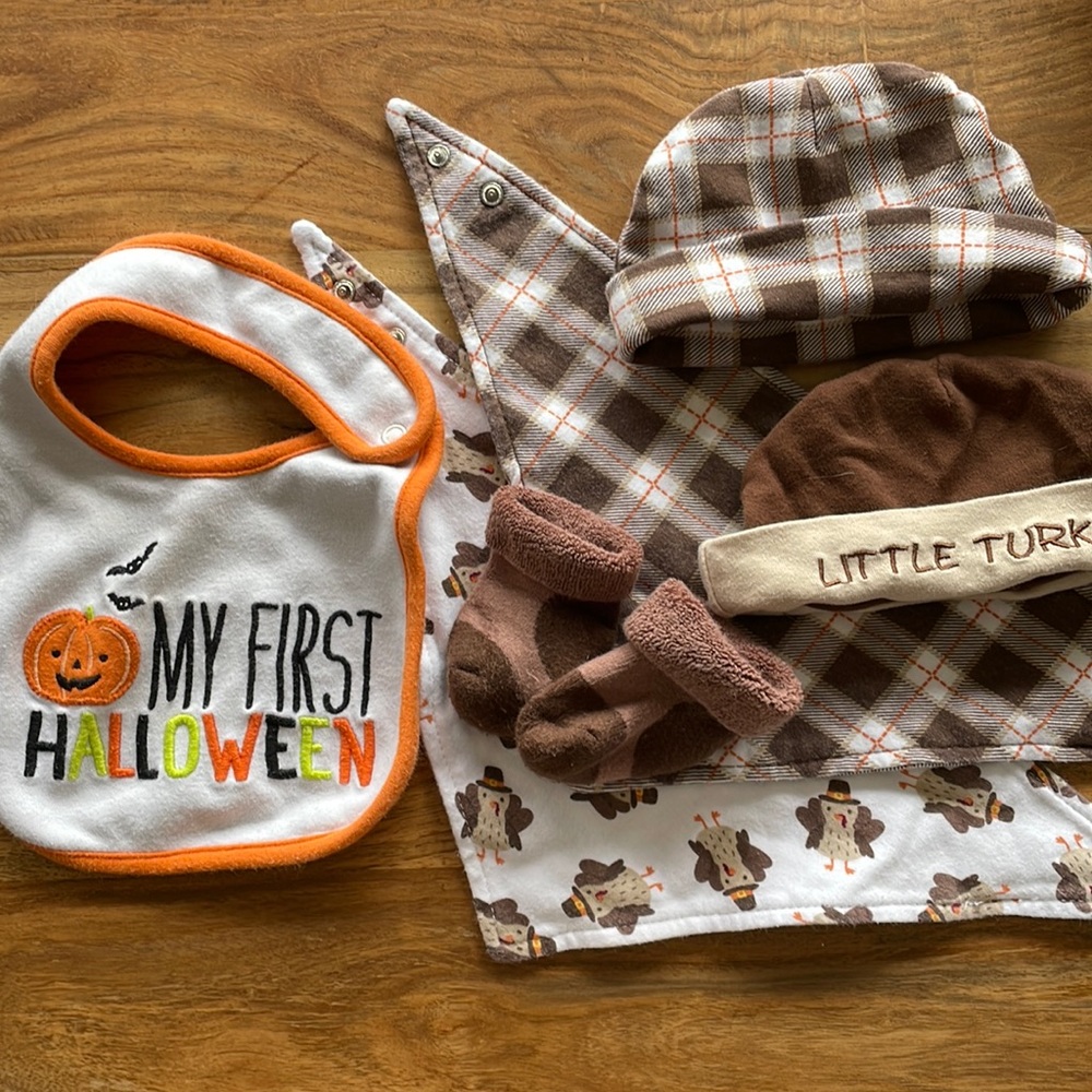 Halloween and Thanksgiving Newborn Bundle